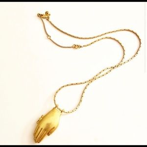 RARE Madewell hand-to-hand necklace NWOT